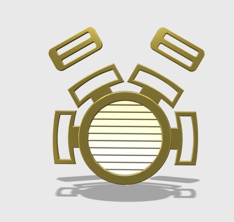 The Flash Batman Guardian Belt  3D print model_4