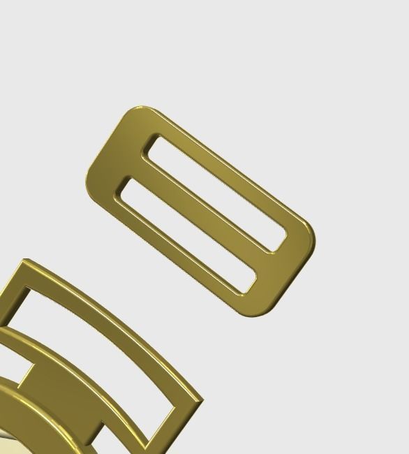 The Flash Batman Guardian Belt  3D print model_5