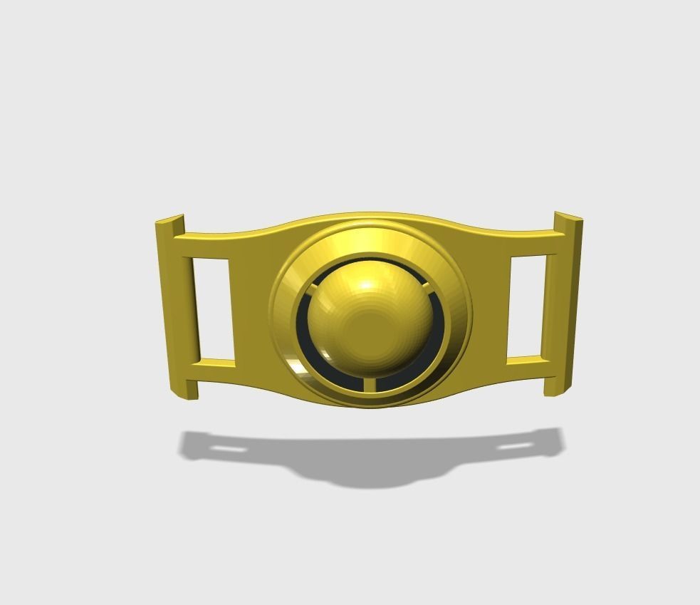 Flash Batman Crusader Belt 3D print model_4