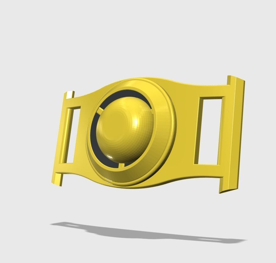 Flash Batman Crusader Belt 3D print model_2