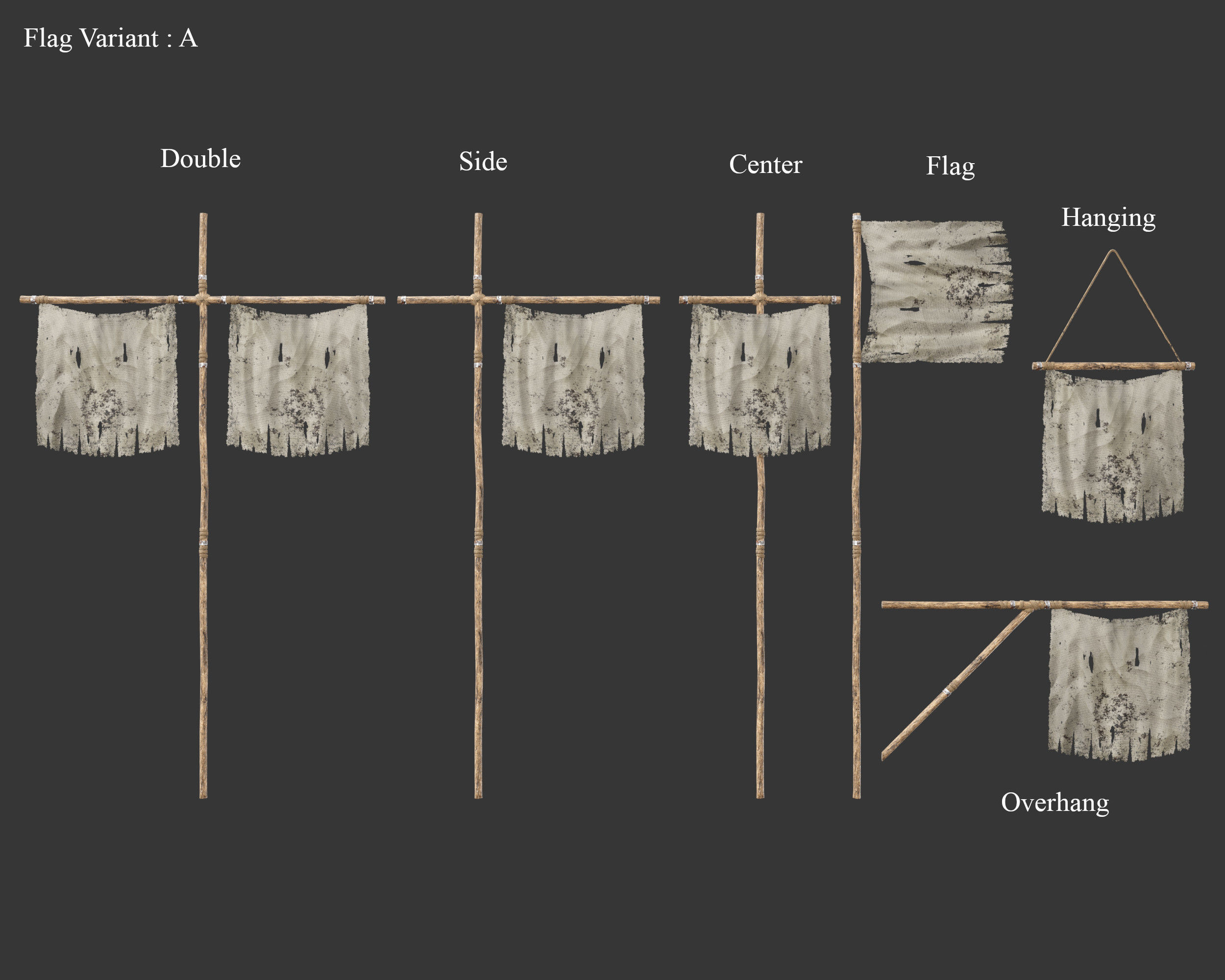 Medieval Collection Flags and Banners Pack _12