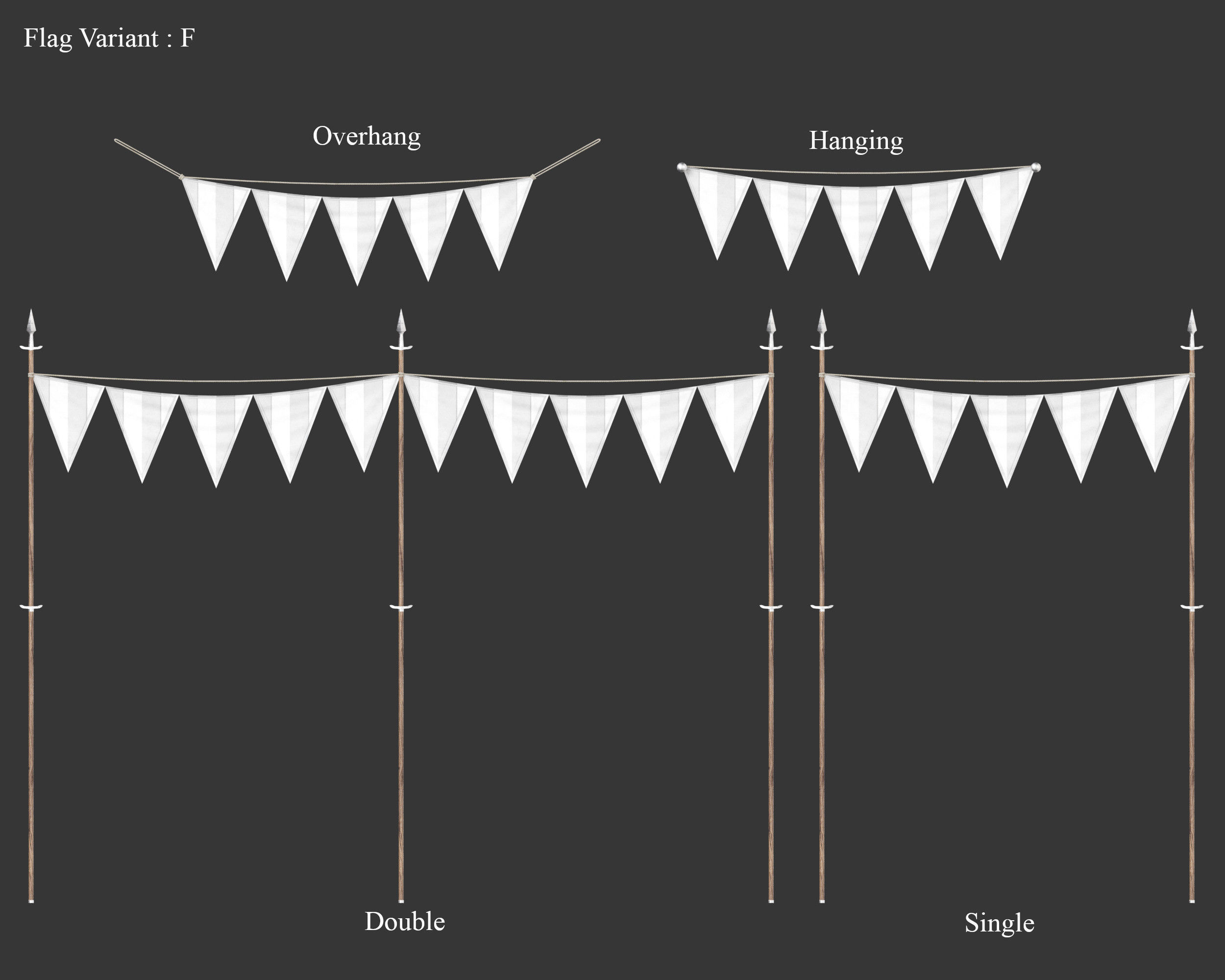 Medieval Collection Flags and Banners Pack _25