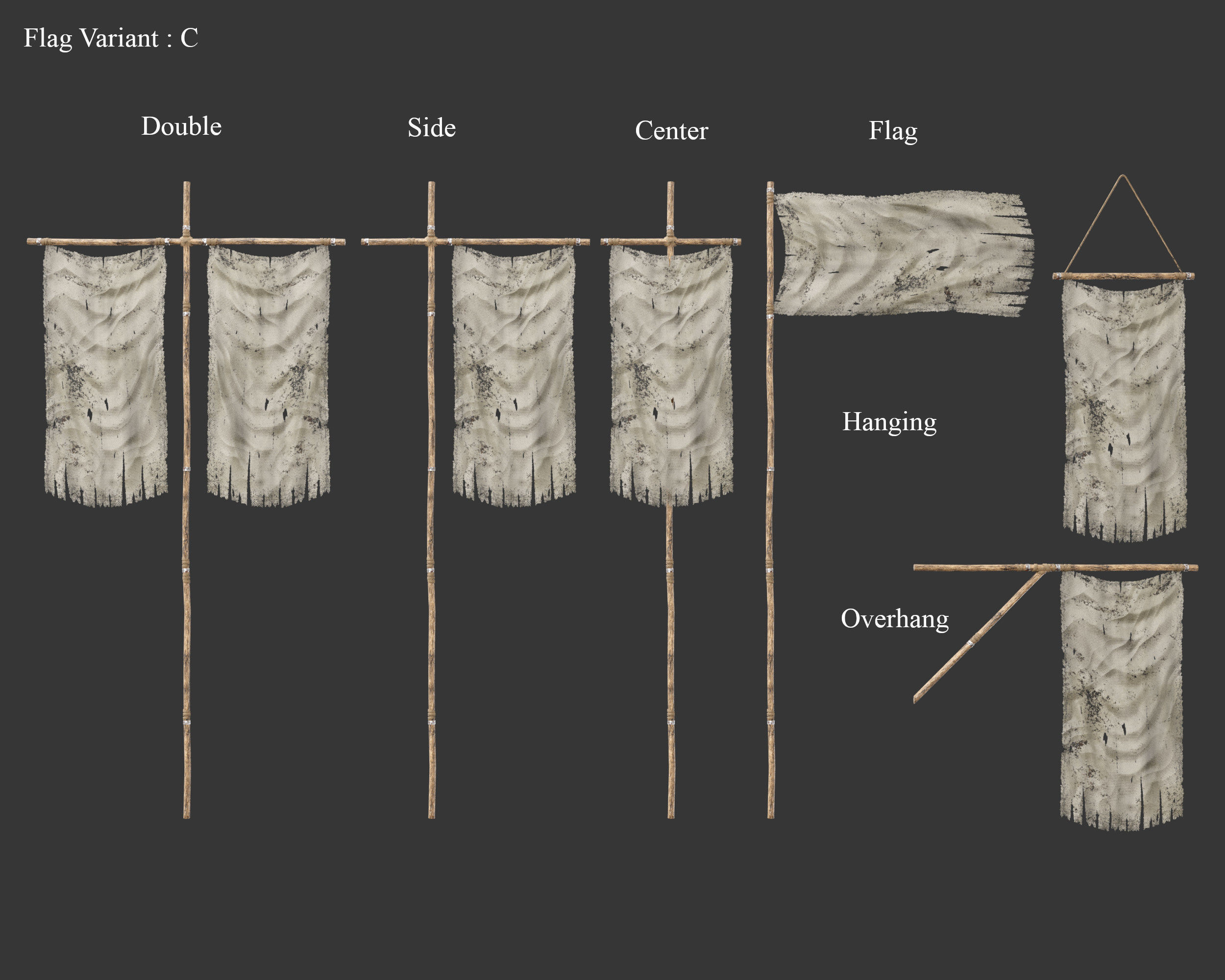 Medieval Collection Flags and Banners Pack _14