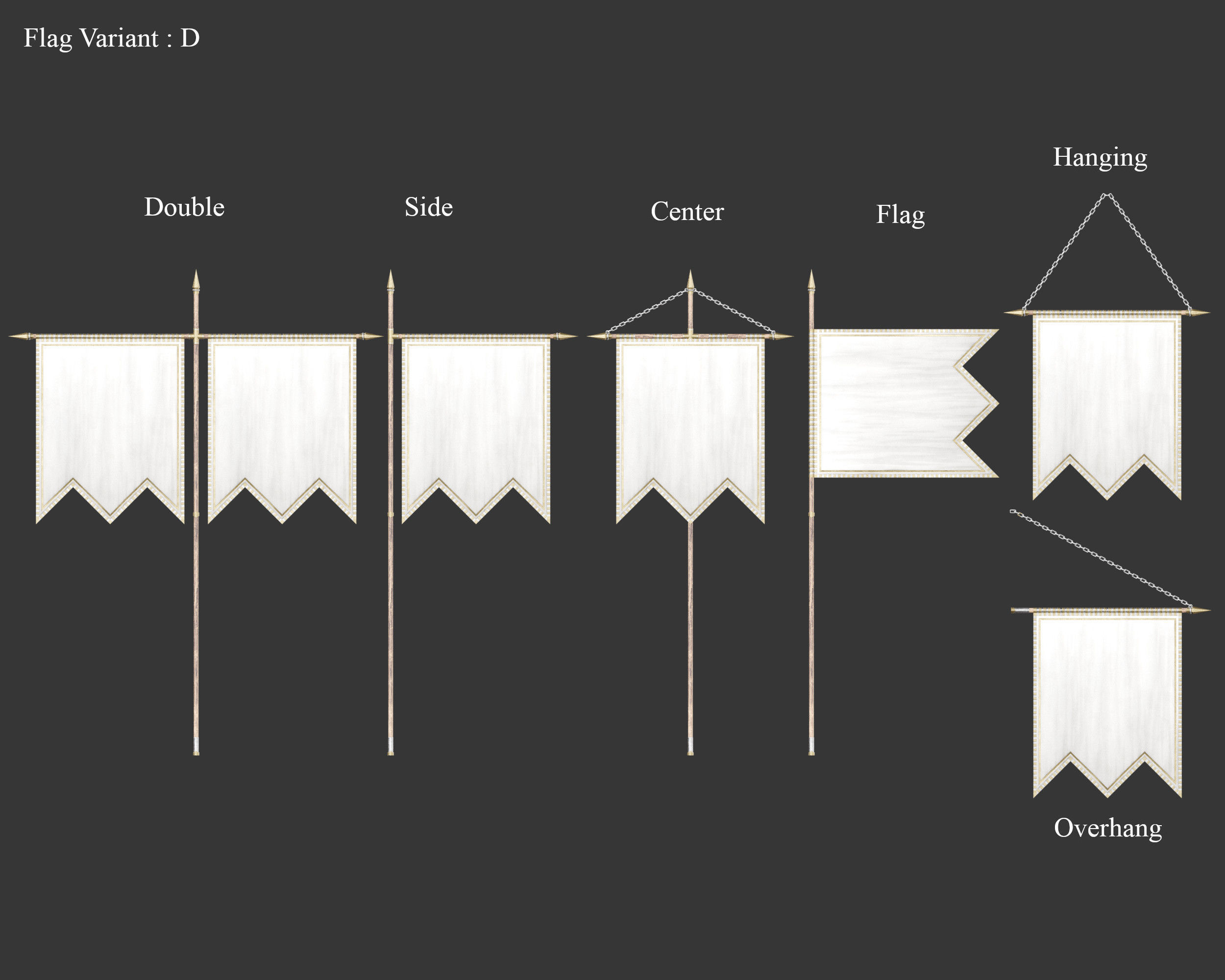 Medieval Collection Flags and Banners Pack _39