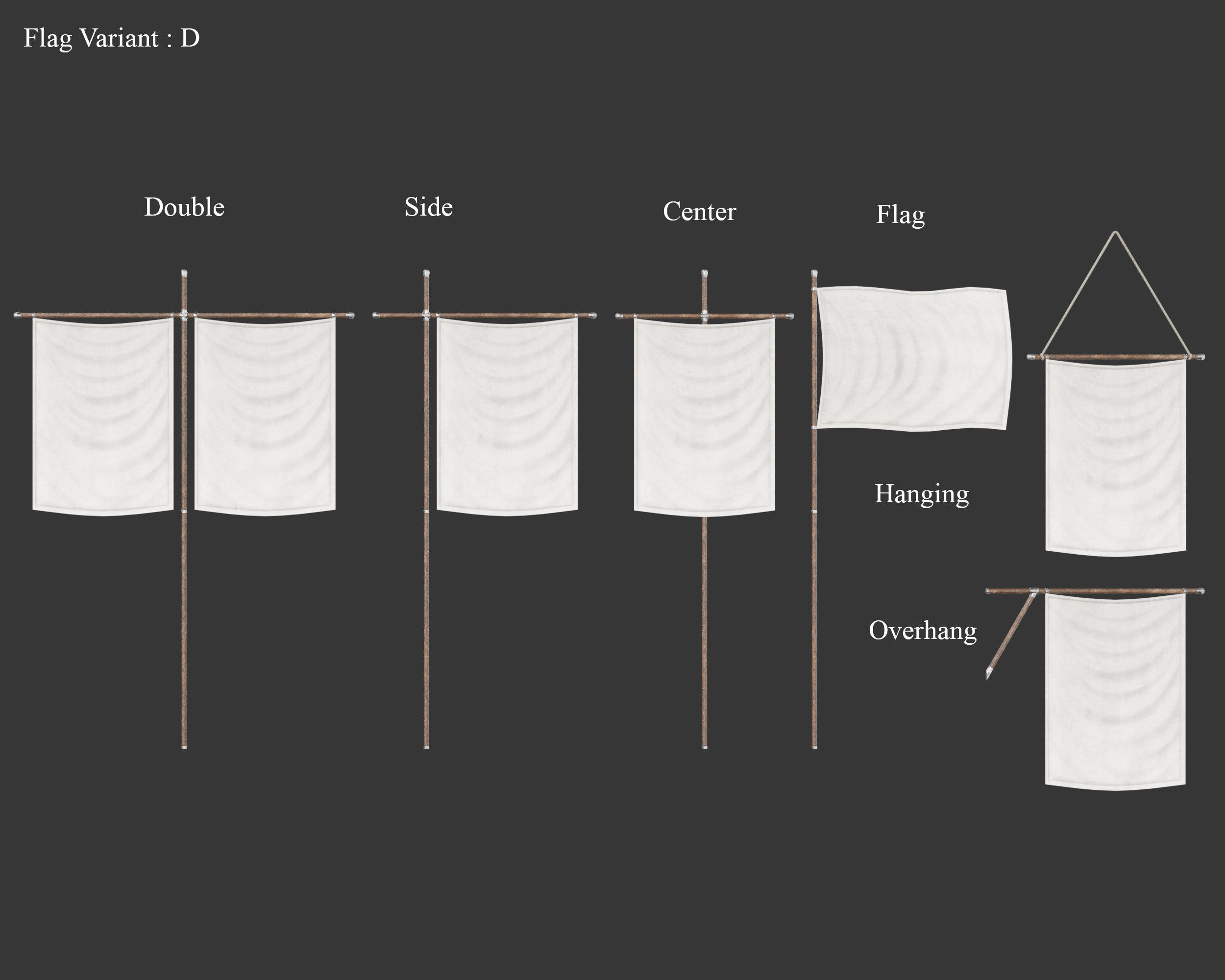 Medieval Collection Flags and Banners Pack _7