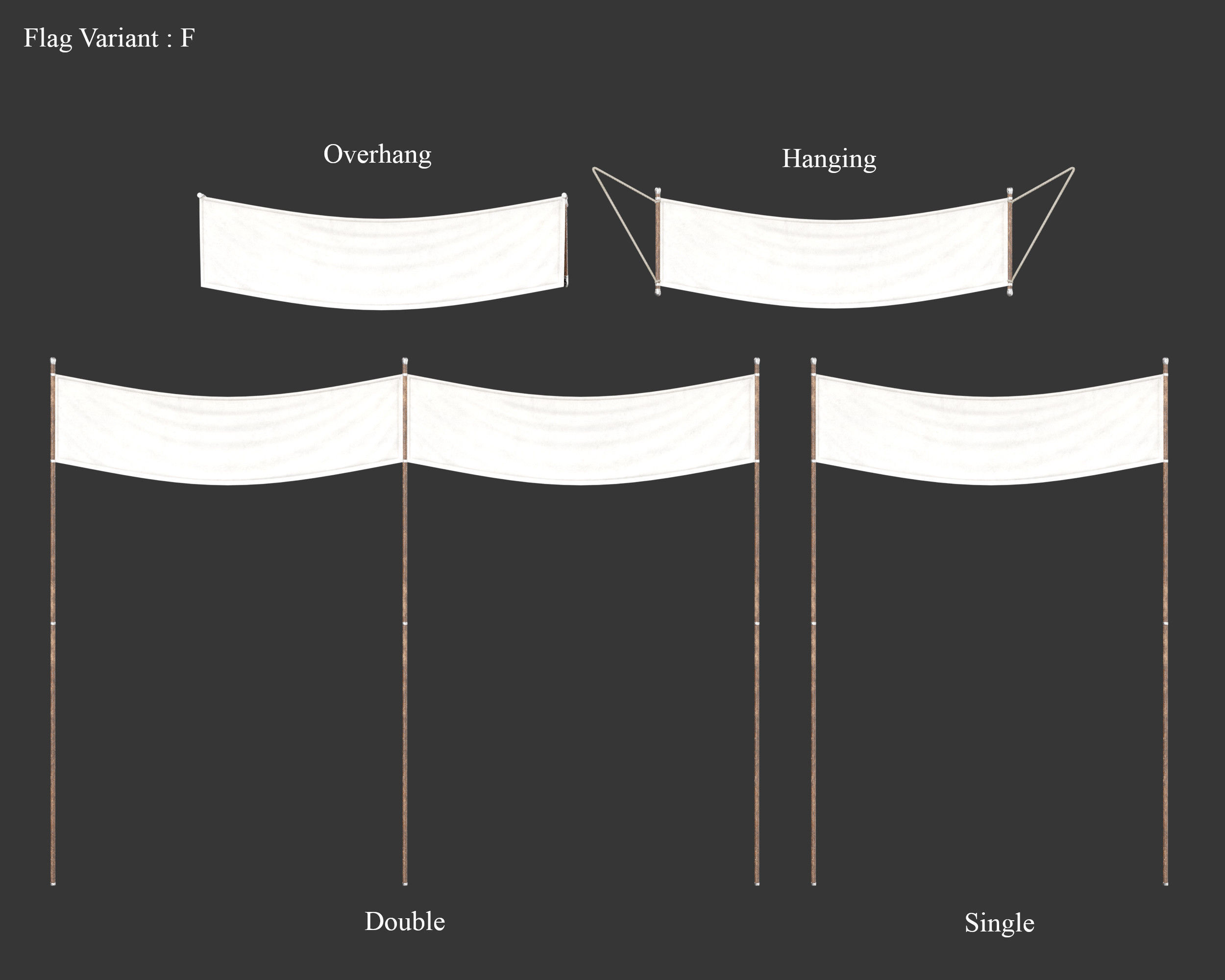 Medieval Collection Flags and Banners Pack _9