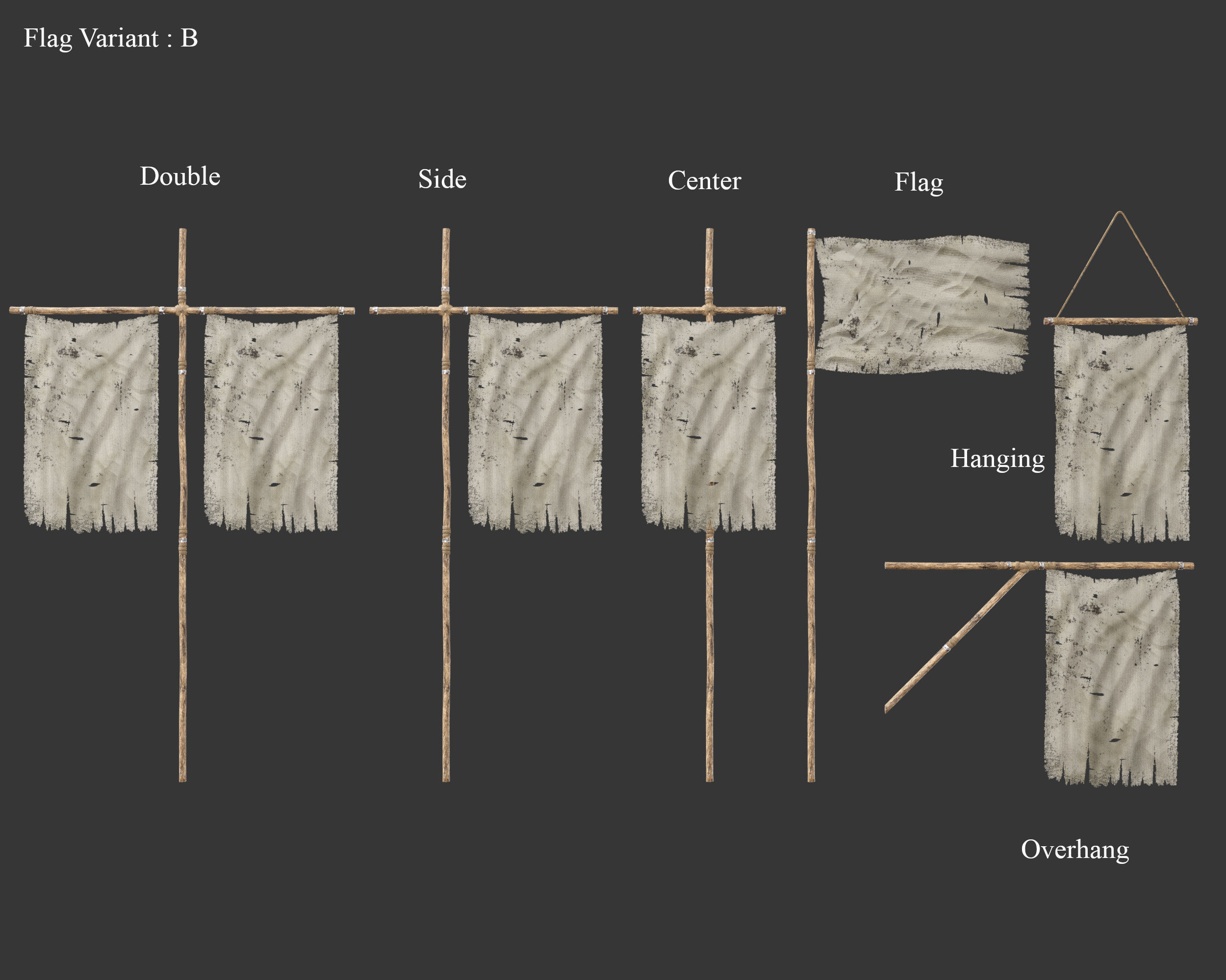 Medieval Collection Flags and Banners Pack _13