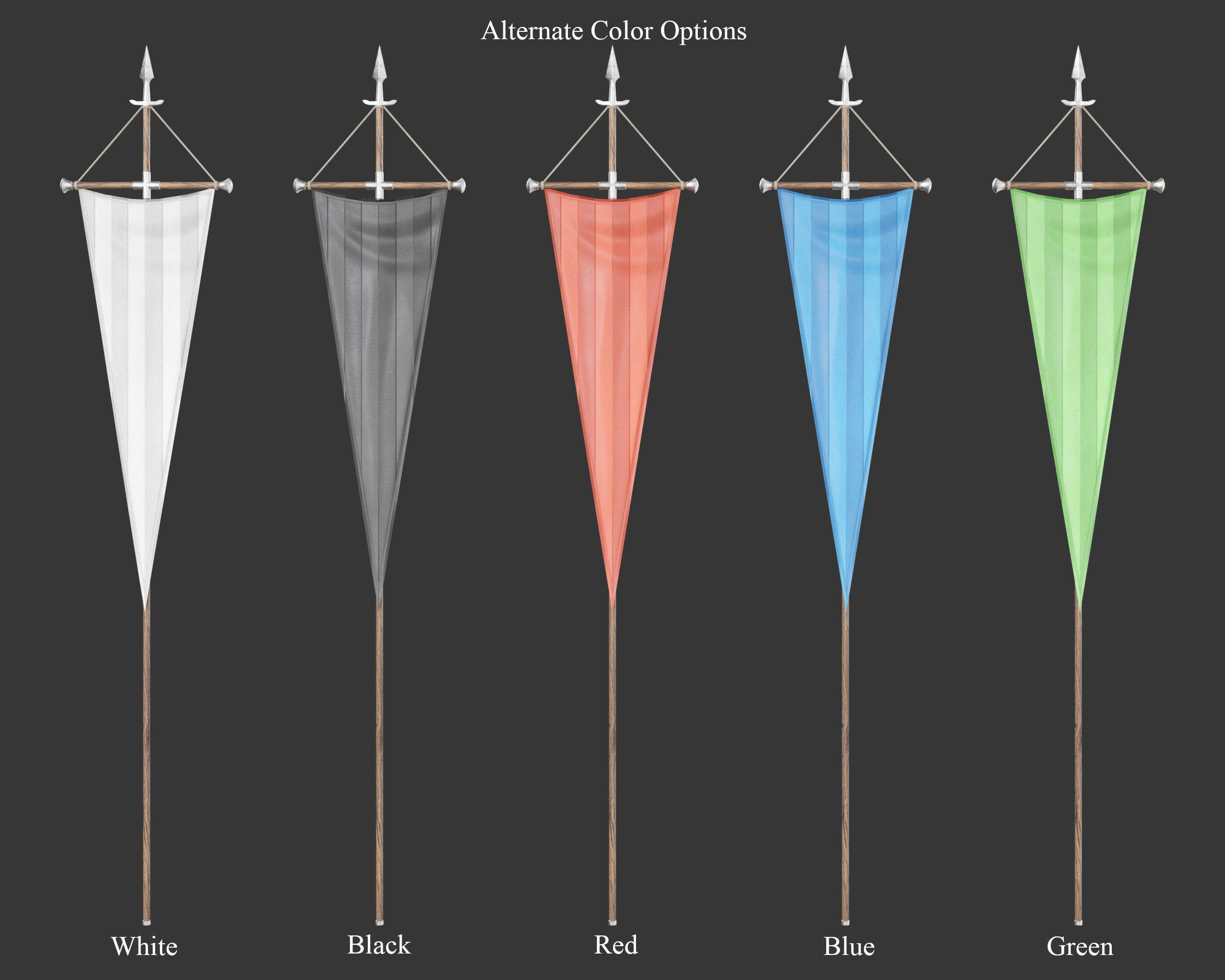 Medieval Collection Flags and Banners Pack _19