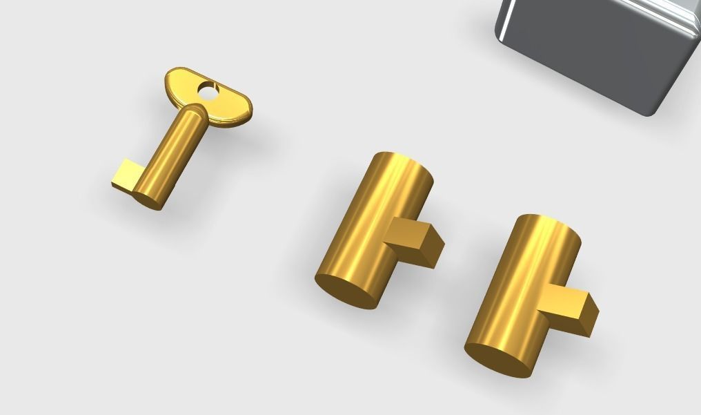 Bat Cuffs 3D print model_4