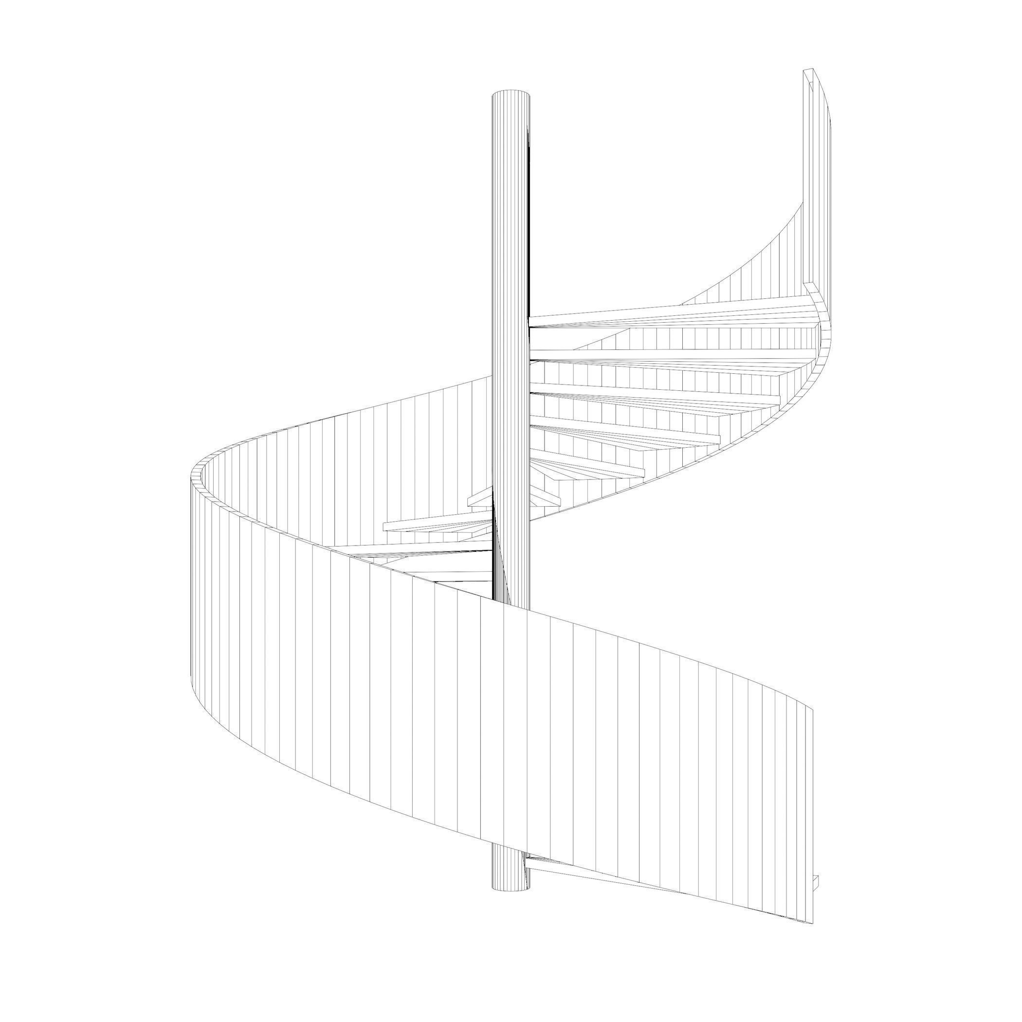 Spiral stair 2023-0008 3D model_6