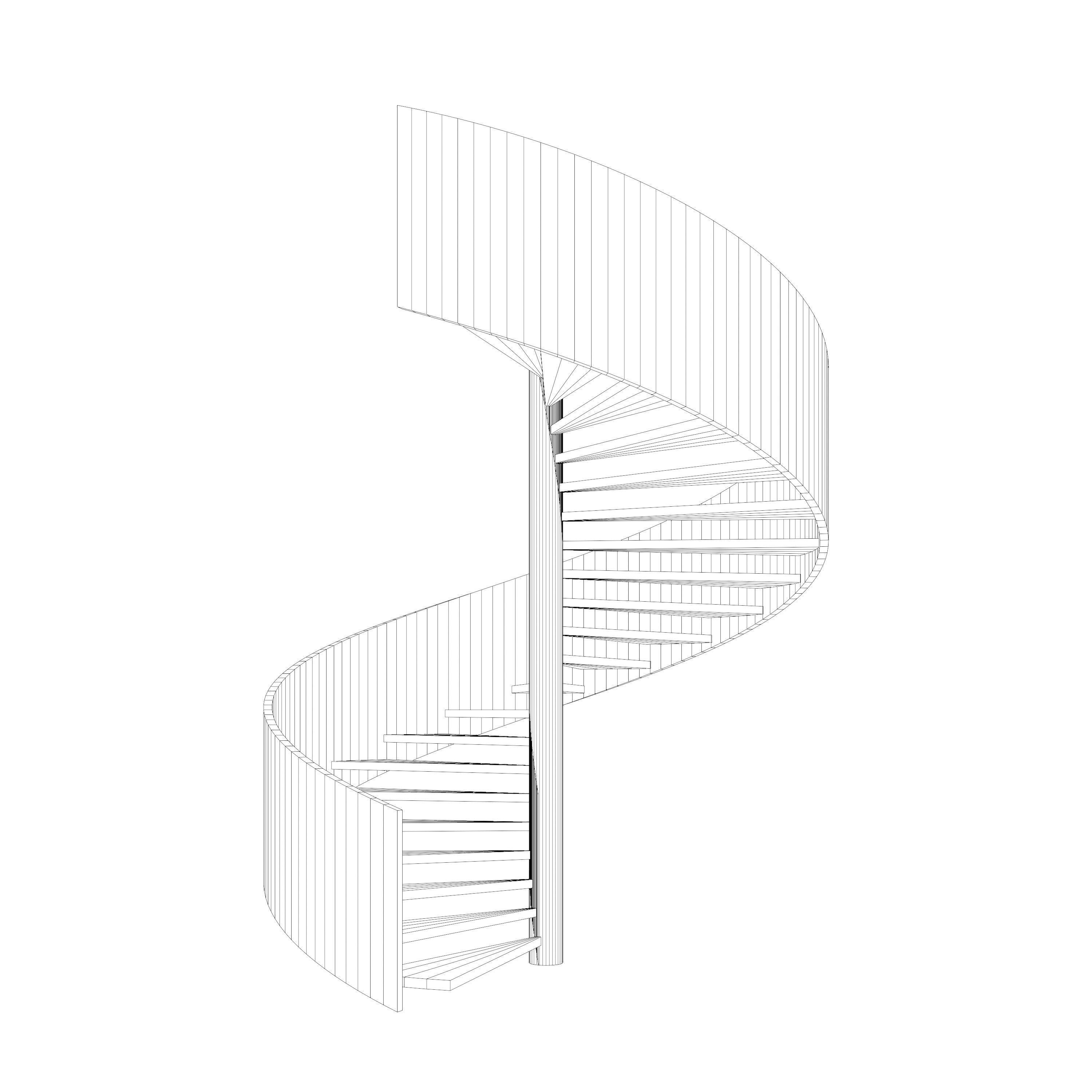 Spiral stair 2023-0009 3D model_5