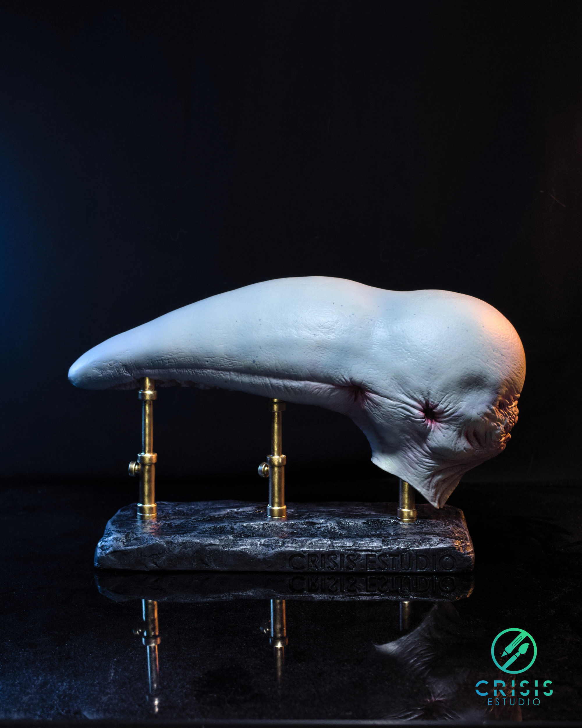 Alien covenant - Dissected neomorph head - Davids Lab 3D print model_6