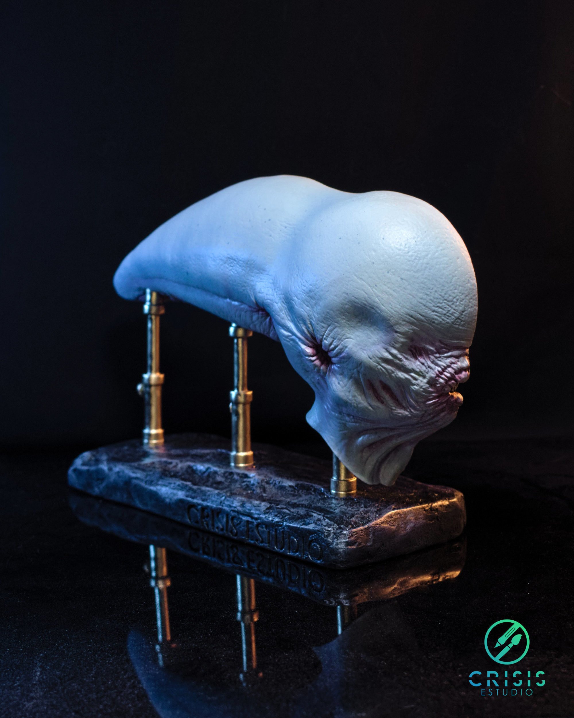 Alien covenant - Dissected neomorph head - Davids Lab 3D print model_7