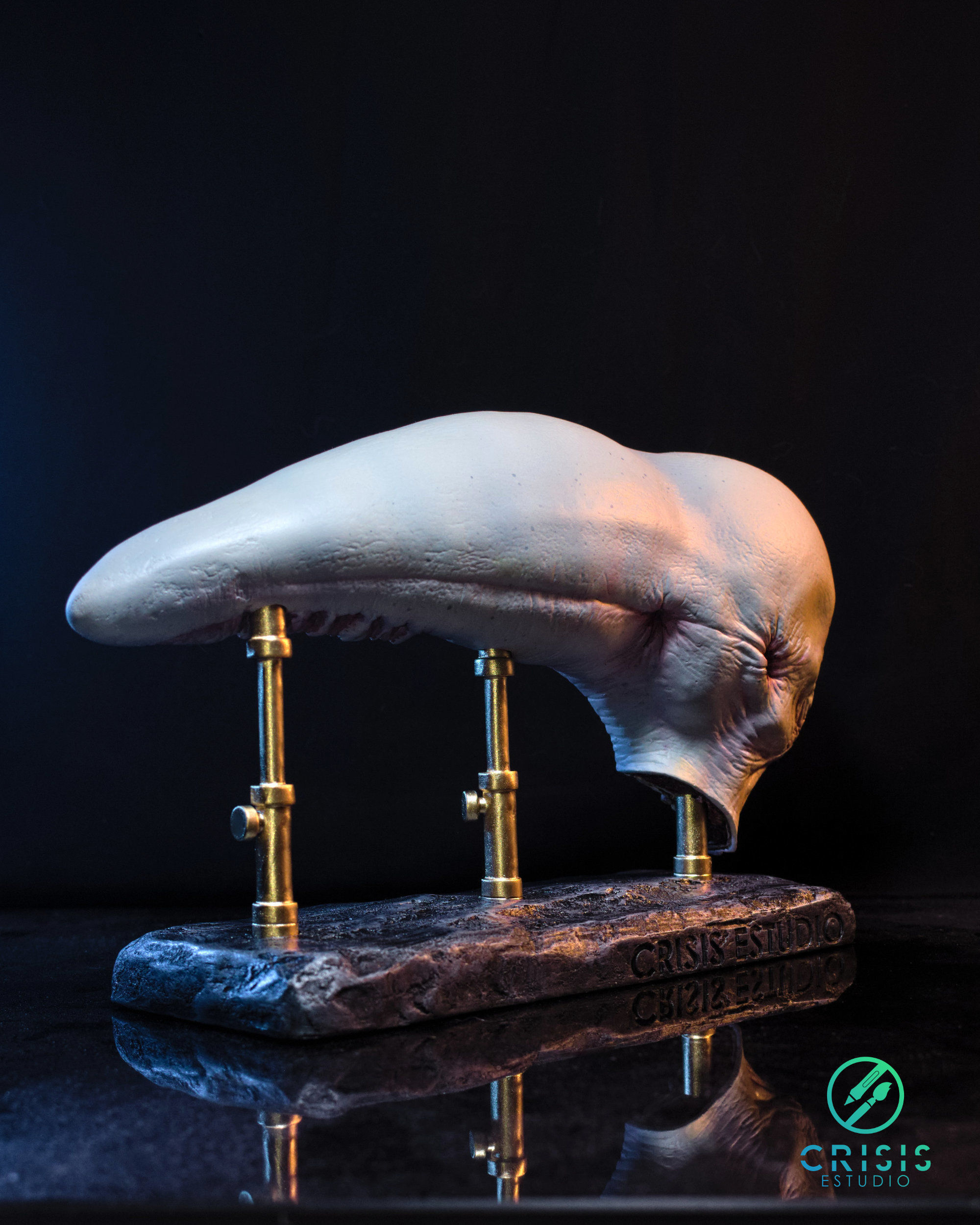 Alien covenant - Dissected neomorph head - Davids Lab 3D print model_10