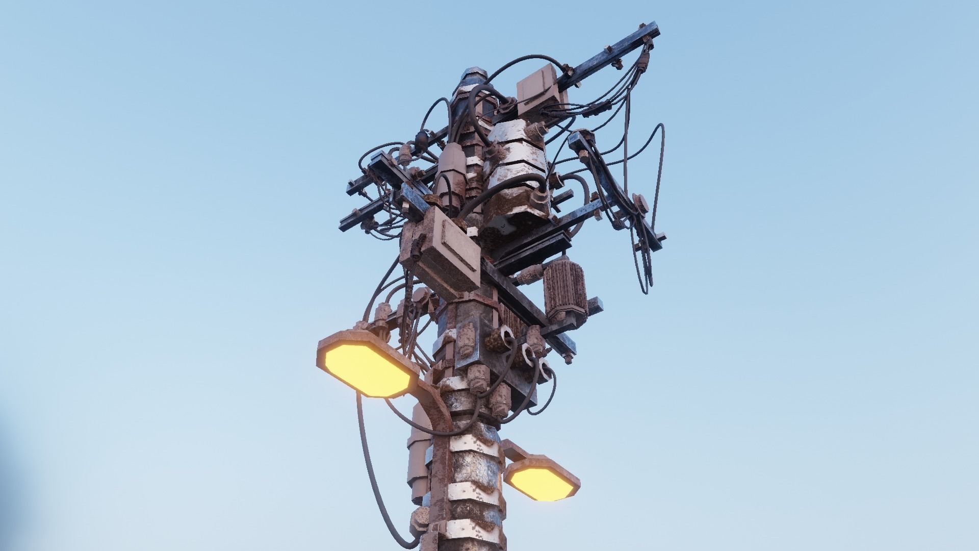 Electric Pole 3D model_39