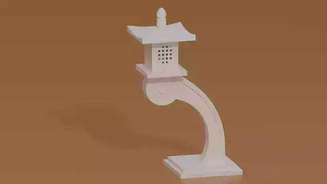 Asian Stone Lantern 1