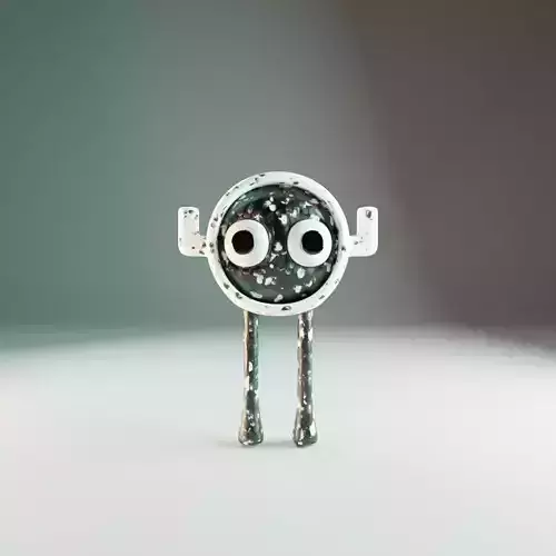 creature in black and white