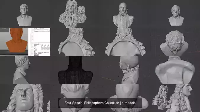 Four Special Philosophers Collection