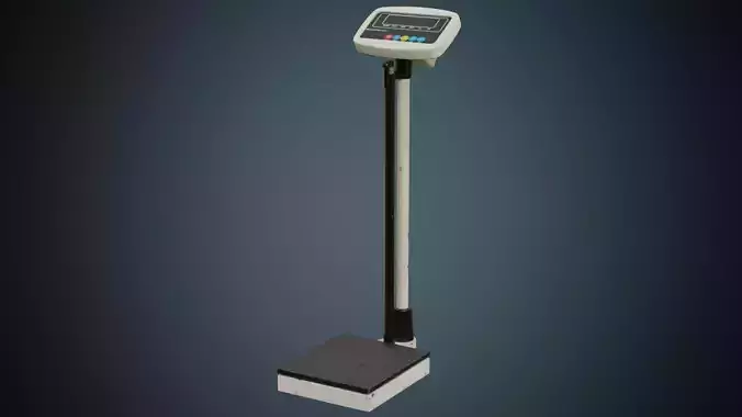 Medical Scale 1B Low-poly 3D model