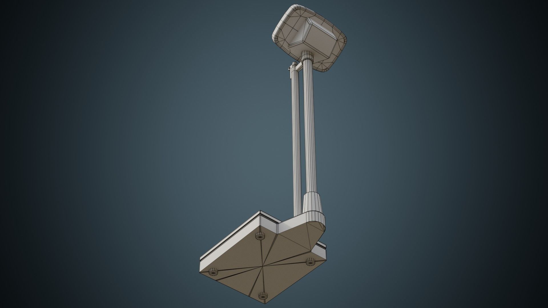 Medical Scale 1B Low-poly 3D model_7