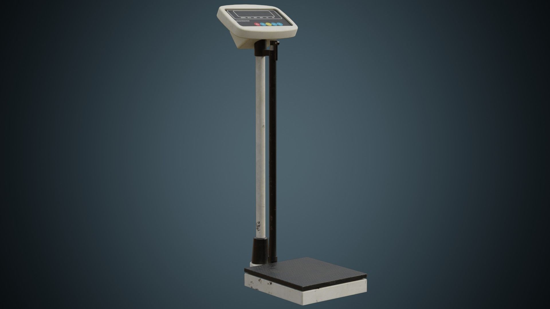 Medical Scale 1B Low-poly 3D model_1