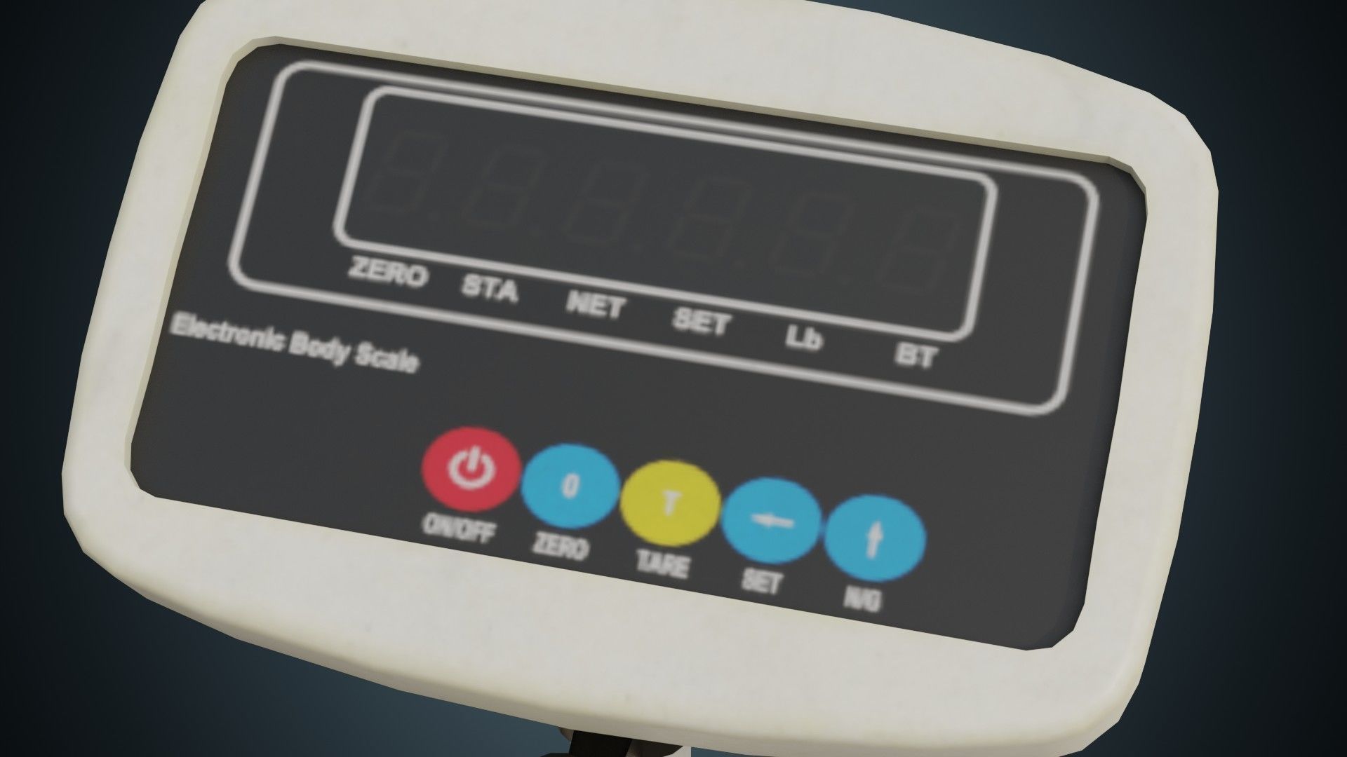 Medical Scale 1B Low-poly 3D model_5