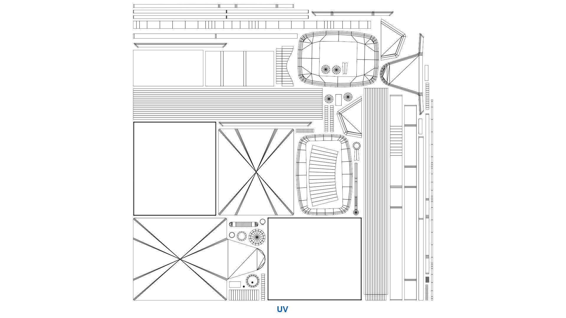 Medical Scale 1B Low-poly 3D model_8