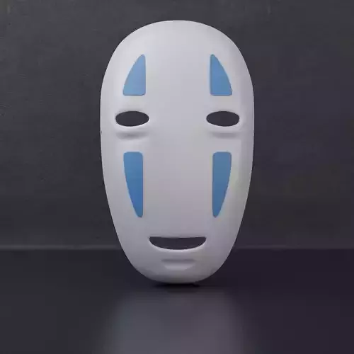No face mask 3D print model