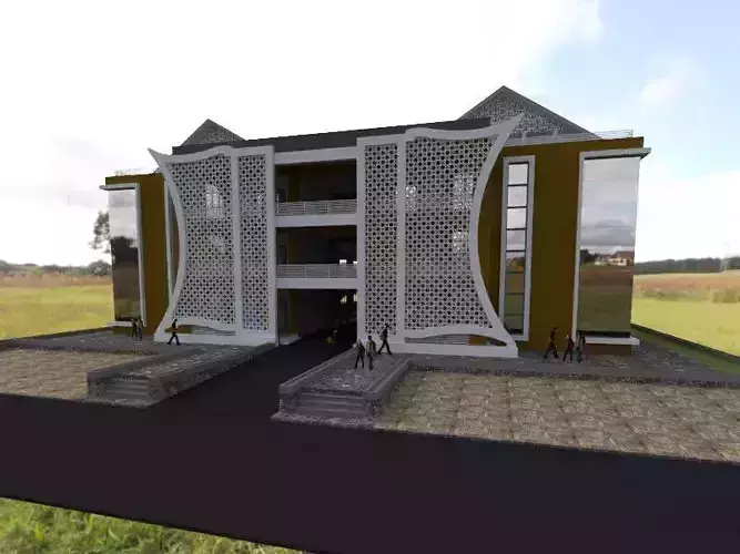 faculty of engineering 3D print model