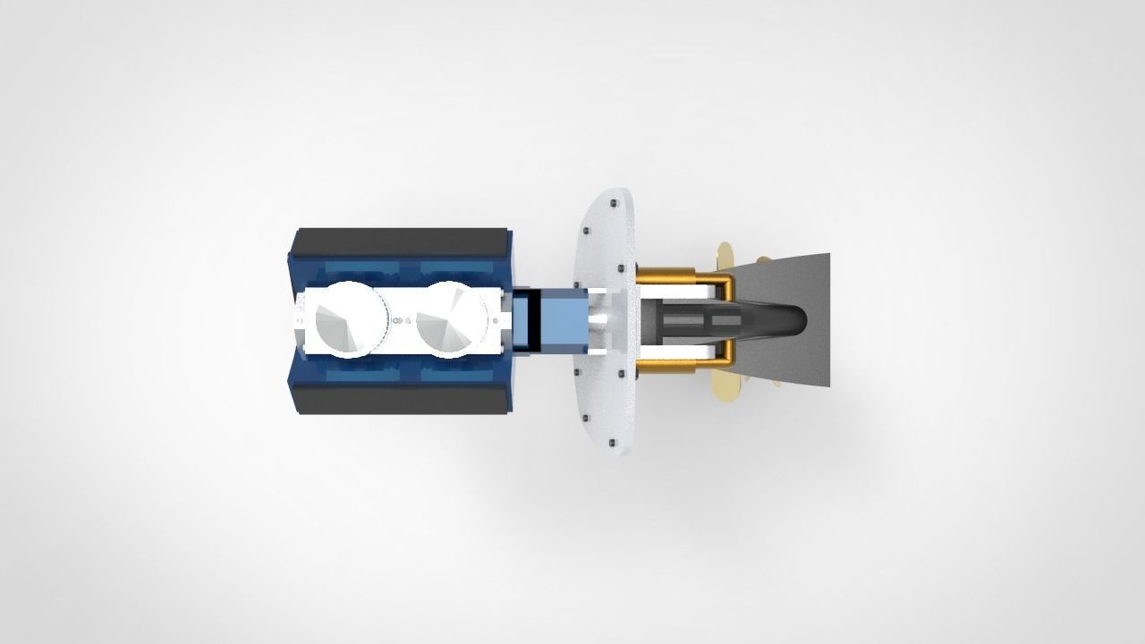 boat engine propulsor 3D model_3