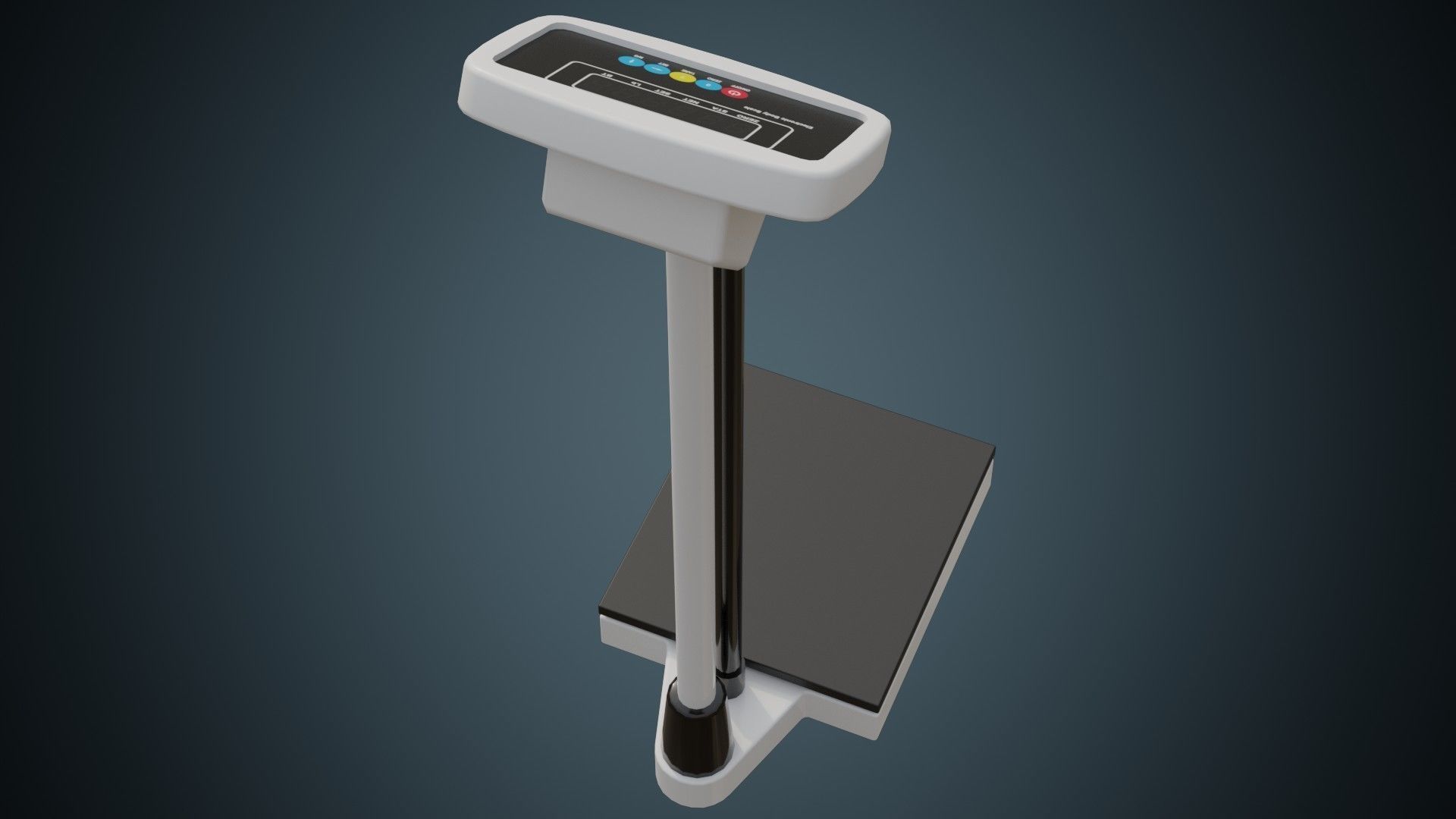 Medical Scale 1 Basic  Low-poly 3D model_2