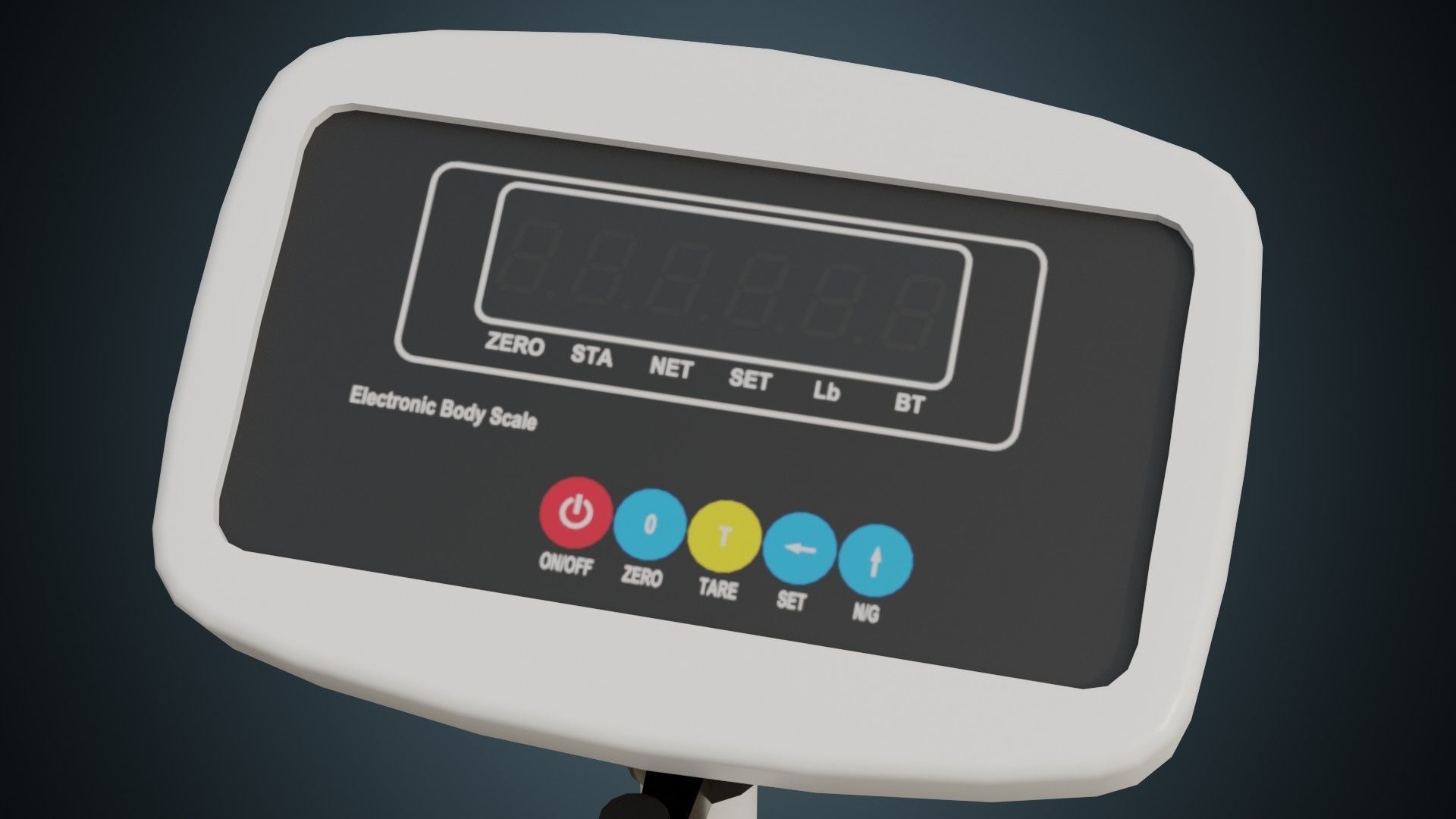 Medical Scale 1 Basic  Low-poly 3D model_5