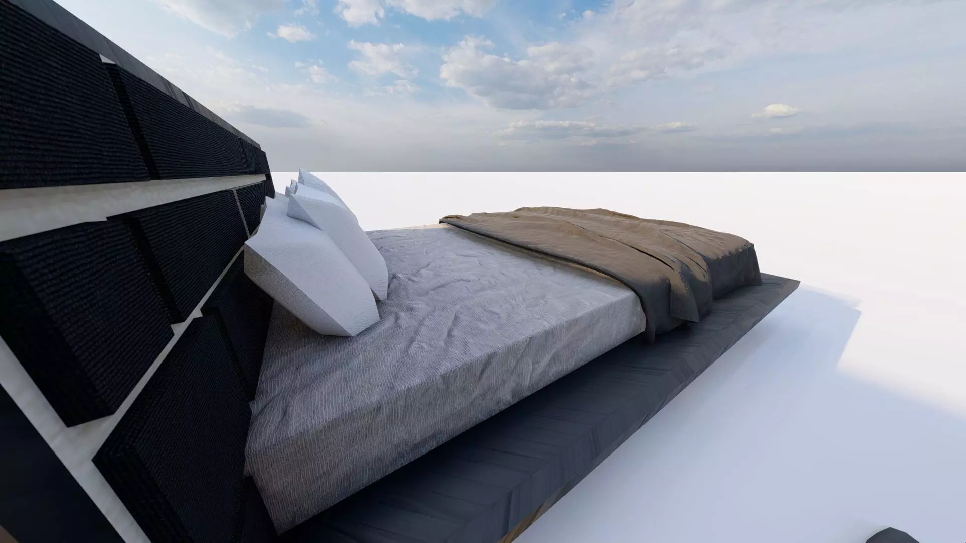 AKITA BED 3D model