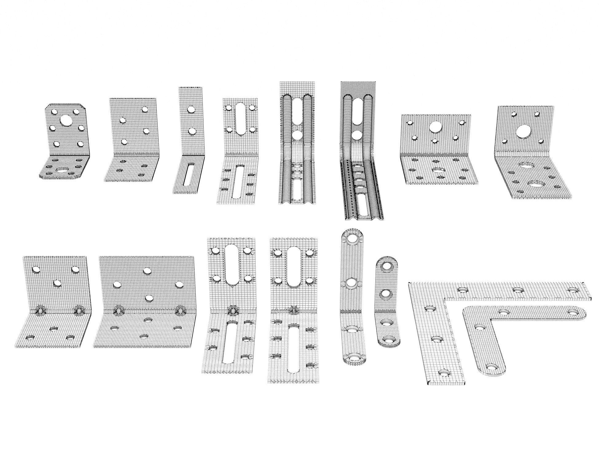 Bracket 02 3D model_1