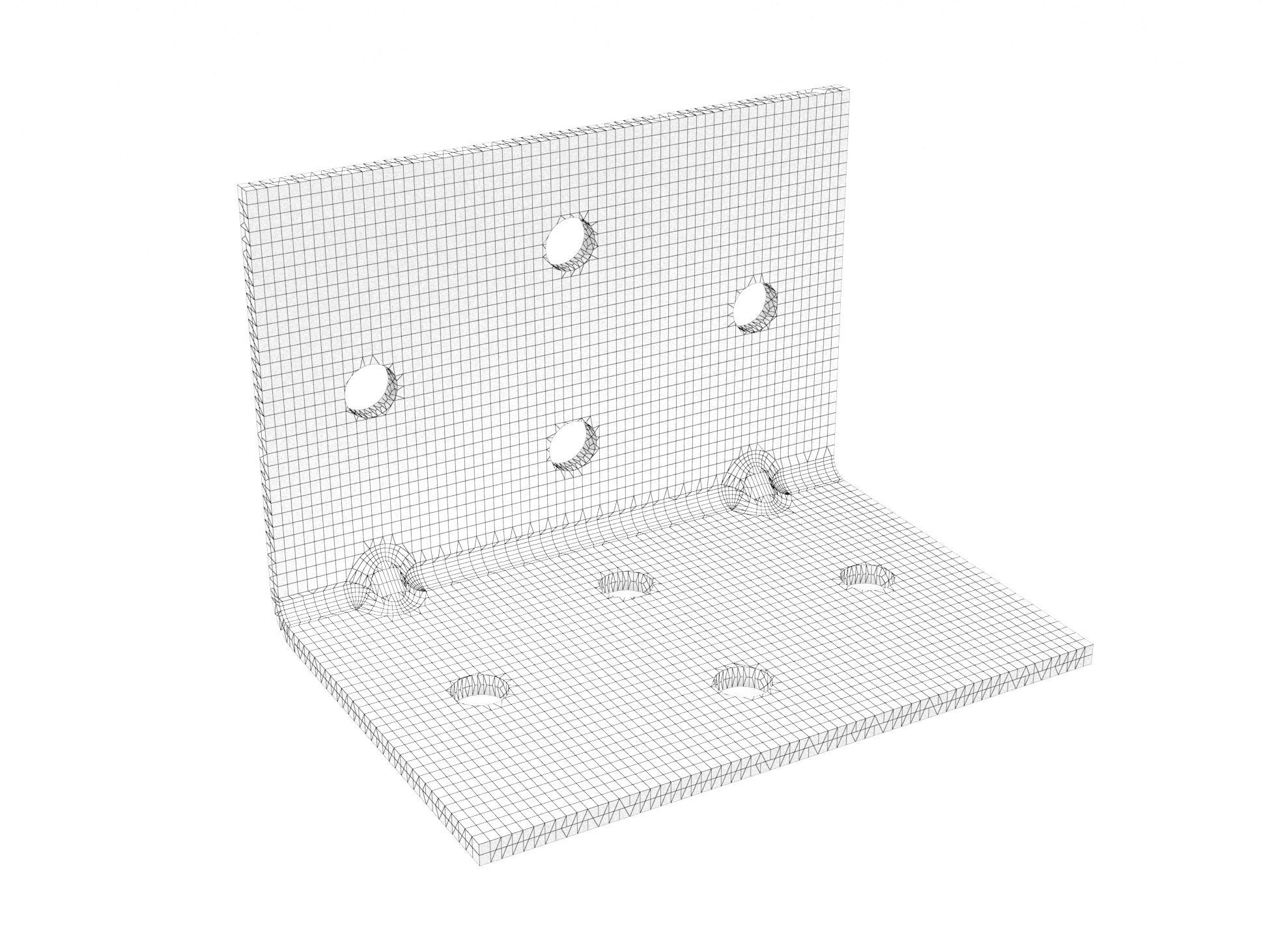 Bracket 02 3D model_5