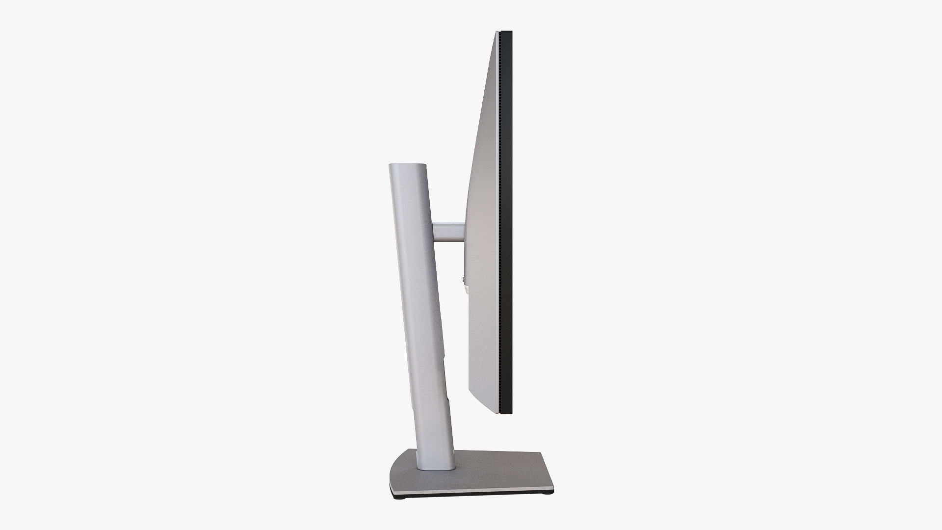 Dell UltraSharp 32-Inch Monitor Silver 3D model_5