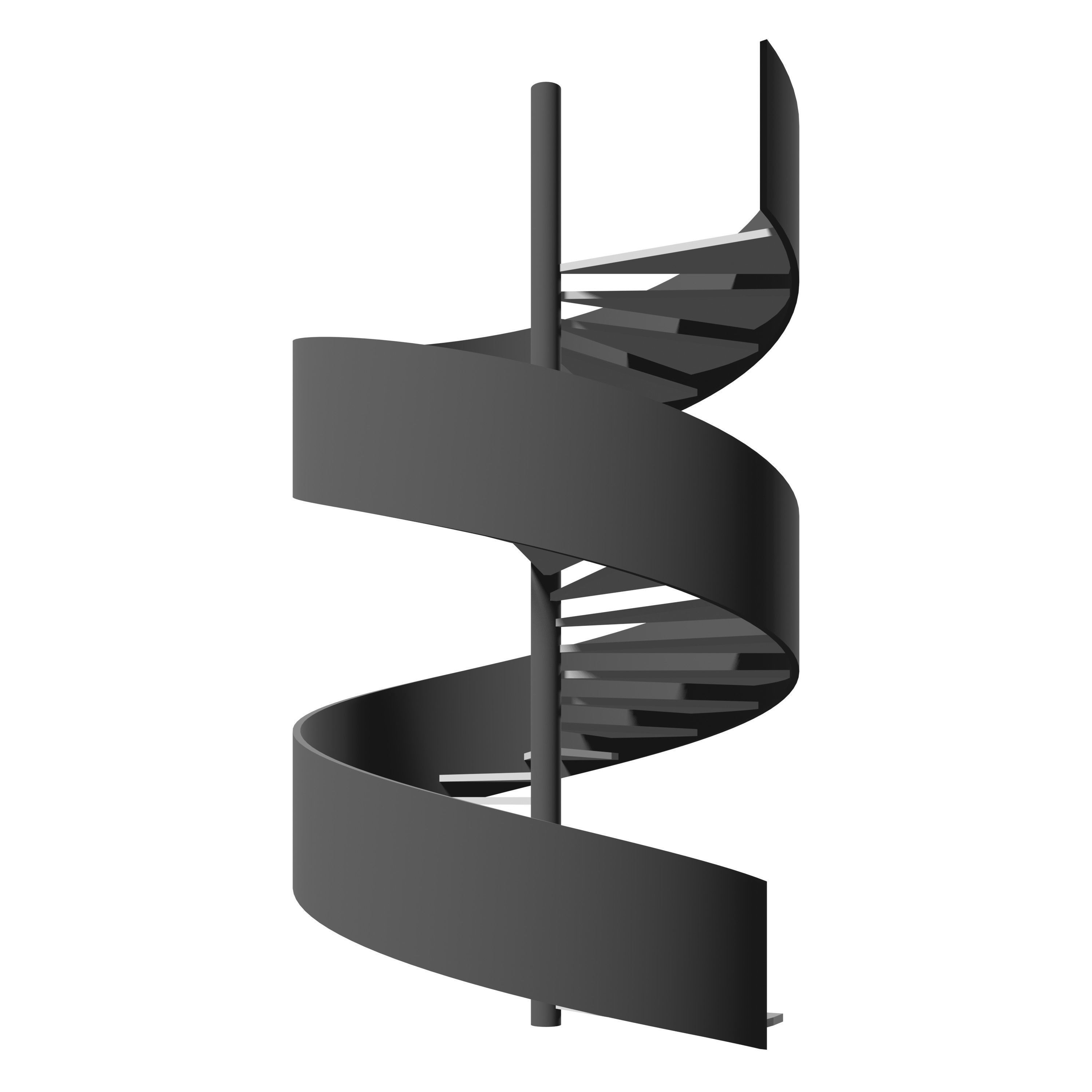 Spiral stair 2023-0012 3D model_2