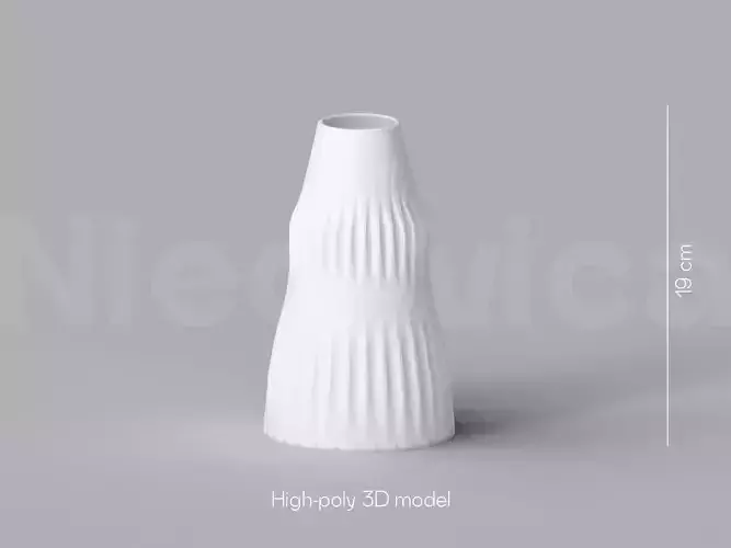NIEDWICA VASE A-4 3D PRINTING VASE 3D MODEL 3D print model