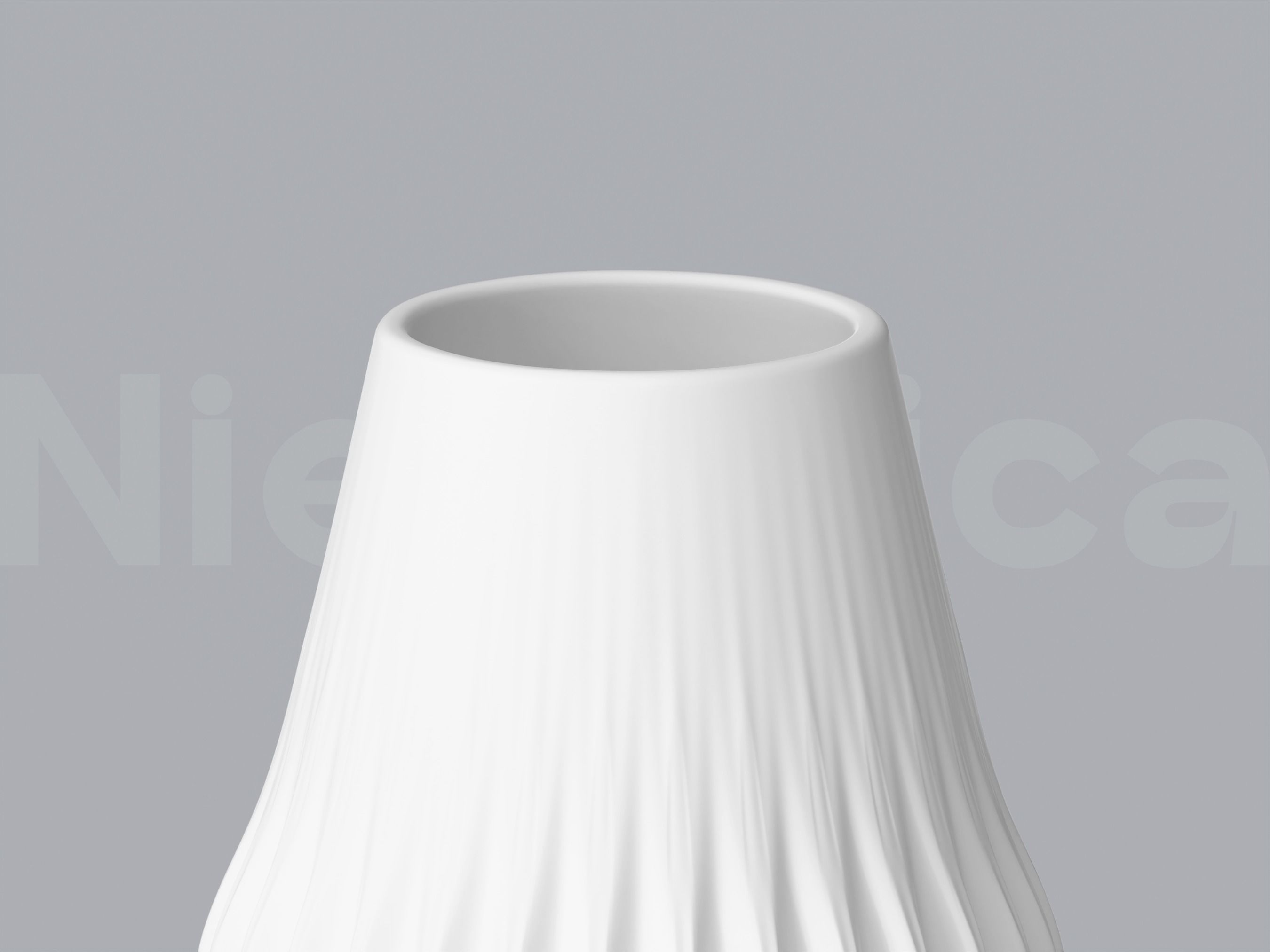 NIEDWICA VASE A-4 3D PRINTING VASE 3D MODEL 3D print model 3D print model_3