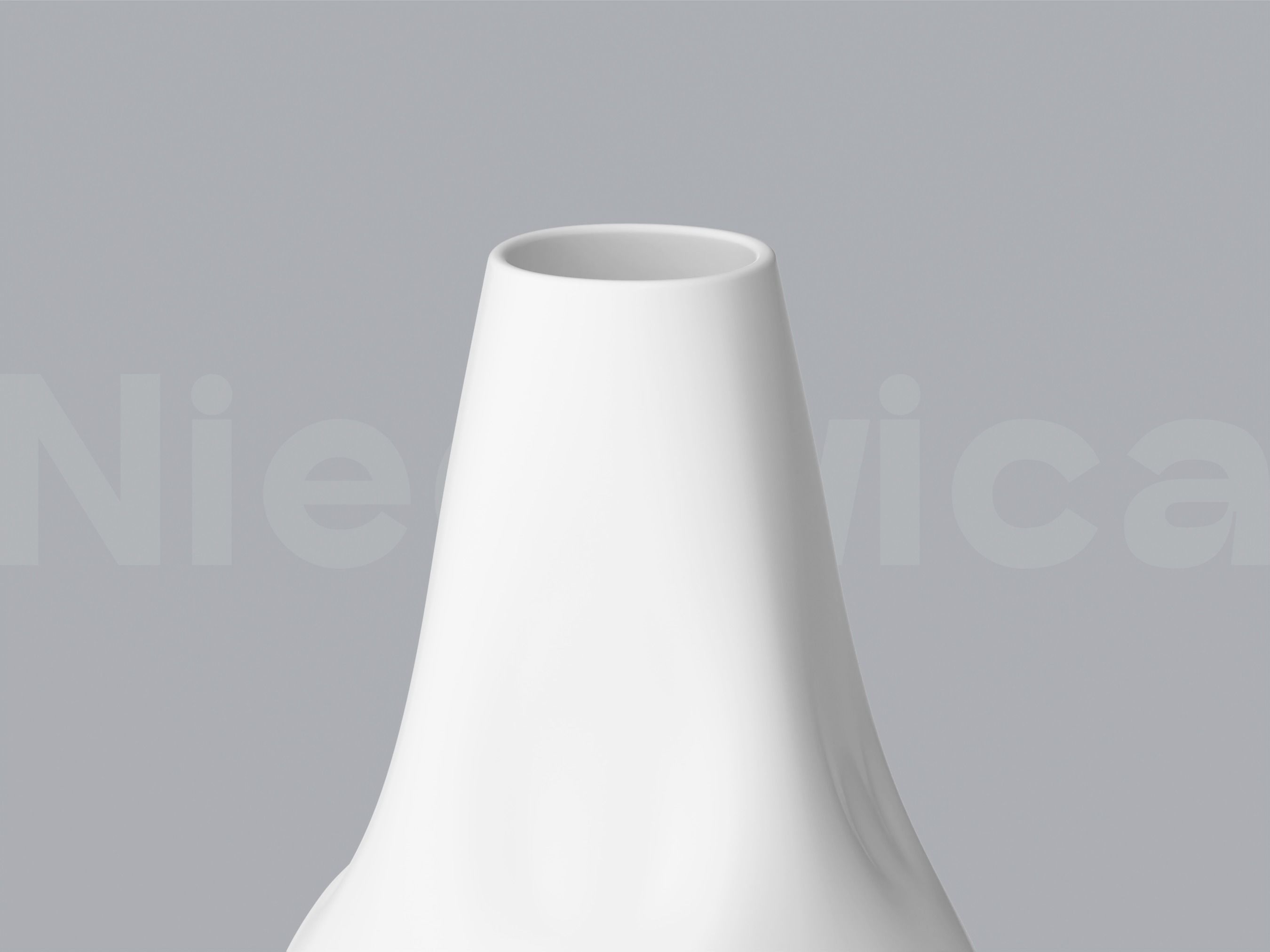 NIEDWICA VASE A-5 3D PRINTING VASE 3D MODEL STL FILE 3D print model_3