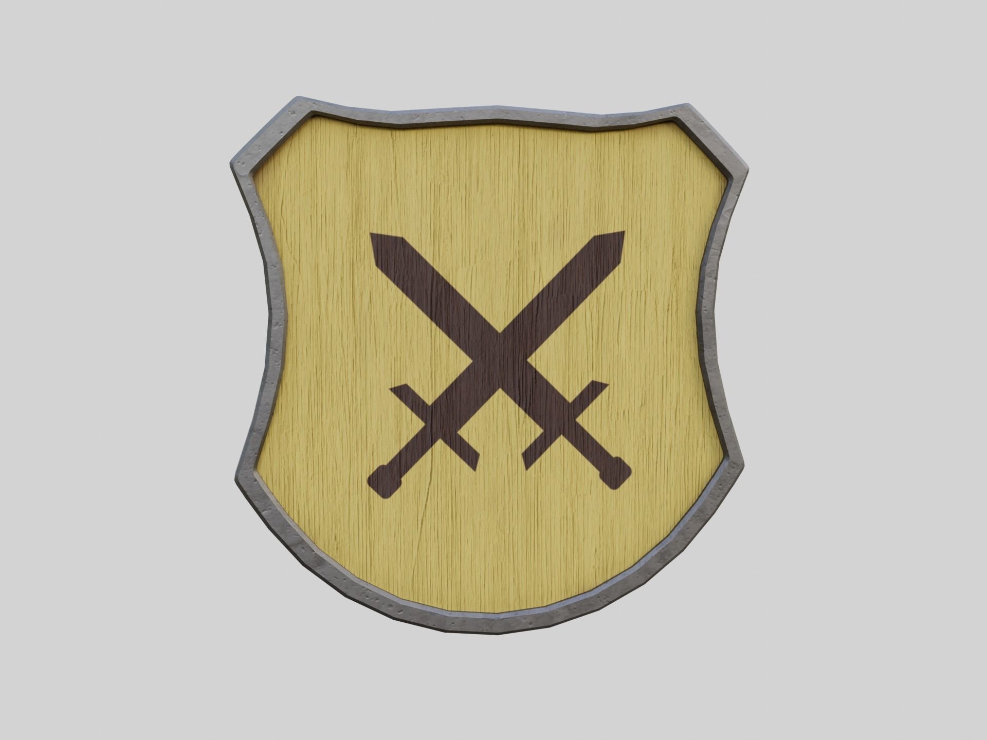 Coat Of Arms Collection 6 Low-poly 3D model_1