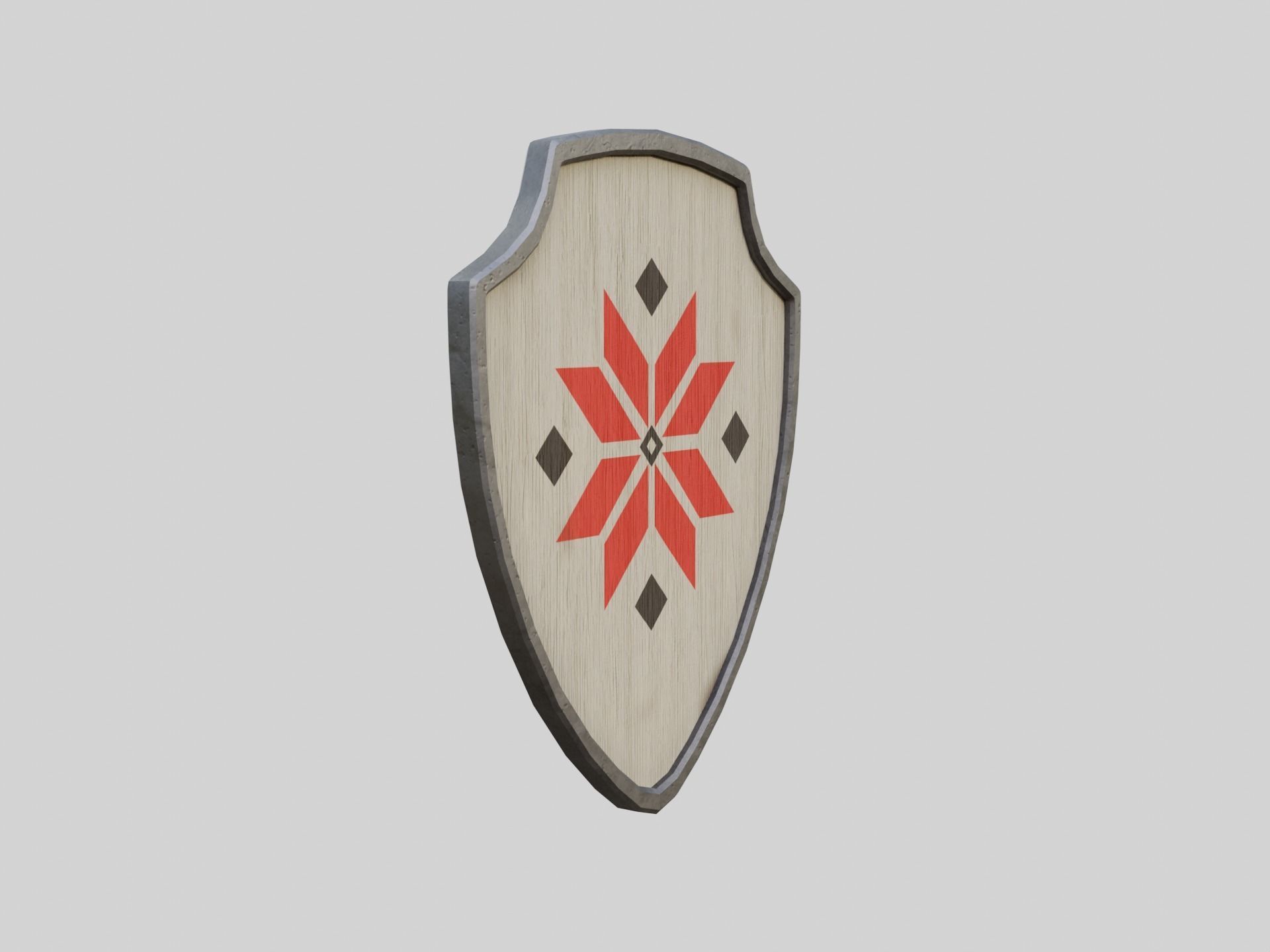 Coat Of Arms Collection 6 Low-poly 3D model_14