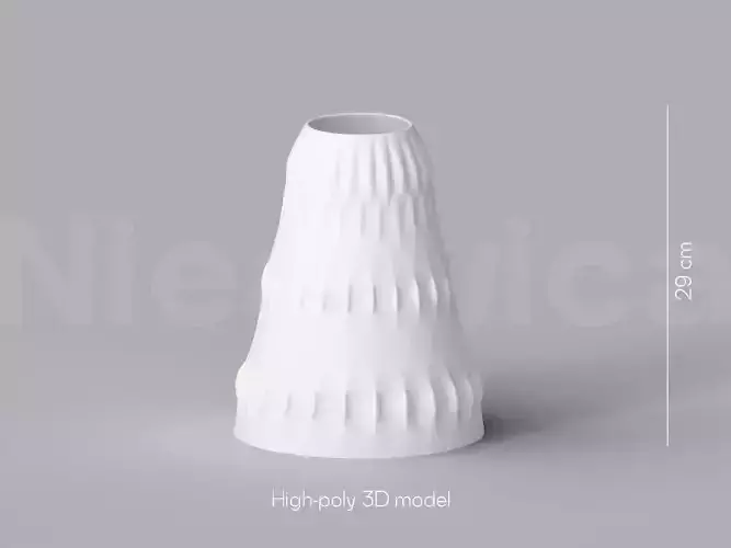 NIEDWICA VASE A-6 3D PRINTING VASE 3D MODEL 3D print model