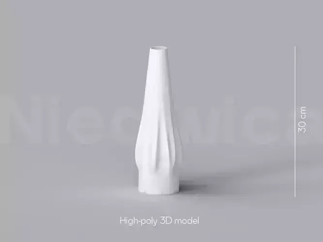 NIEDWICA VASE A-8 3D PRINTING VASE 3D MODEL 3D print model