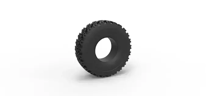 Offroad tire 68 Scale 1 to 25