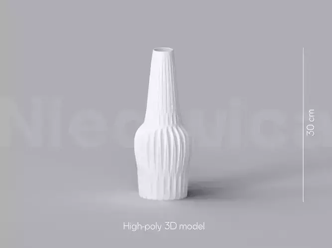NIEDWICA VASE A-10 3D PRINTING VASE 3D MODEL 3D print model