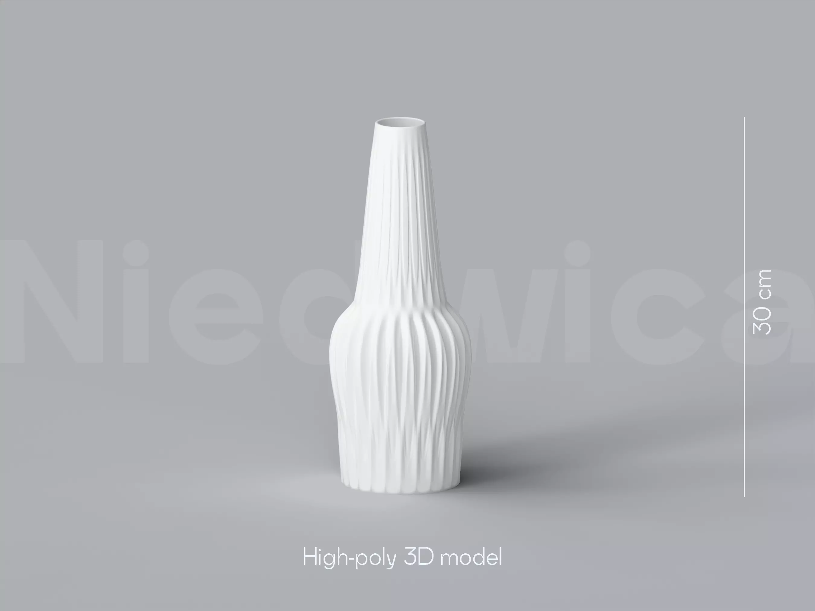 NIEDWICA VASE A-10 3D PRINTING VASE 3D MODEL 3D print model 3D print model_0