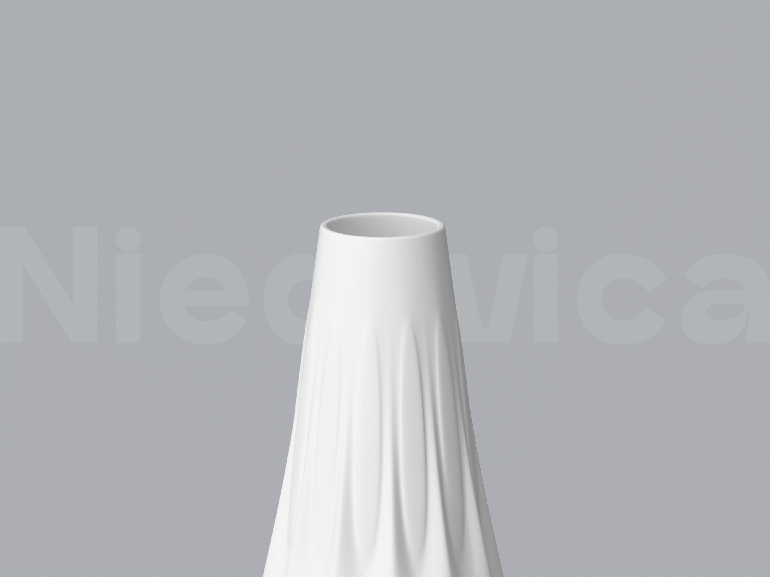NIEDWICA VASE A-11 3D PRINTING VASE 3D MODEL 3D print model 3D print model_3