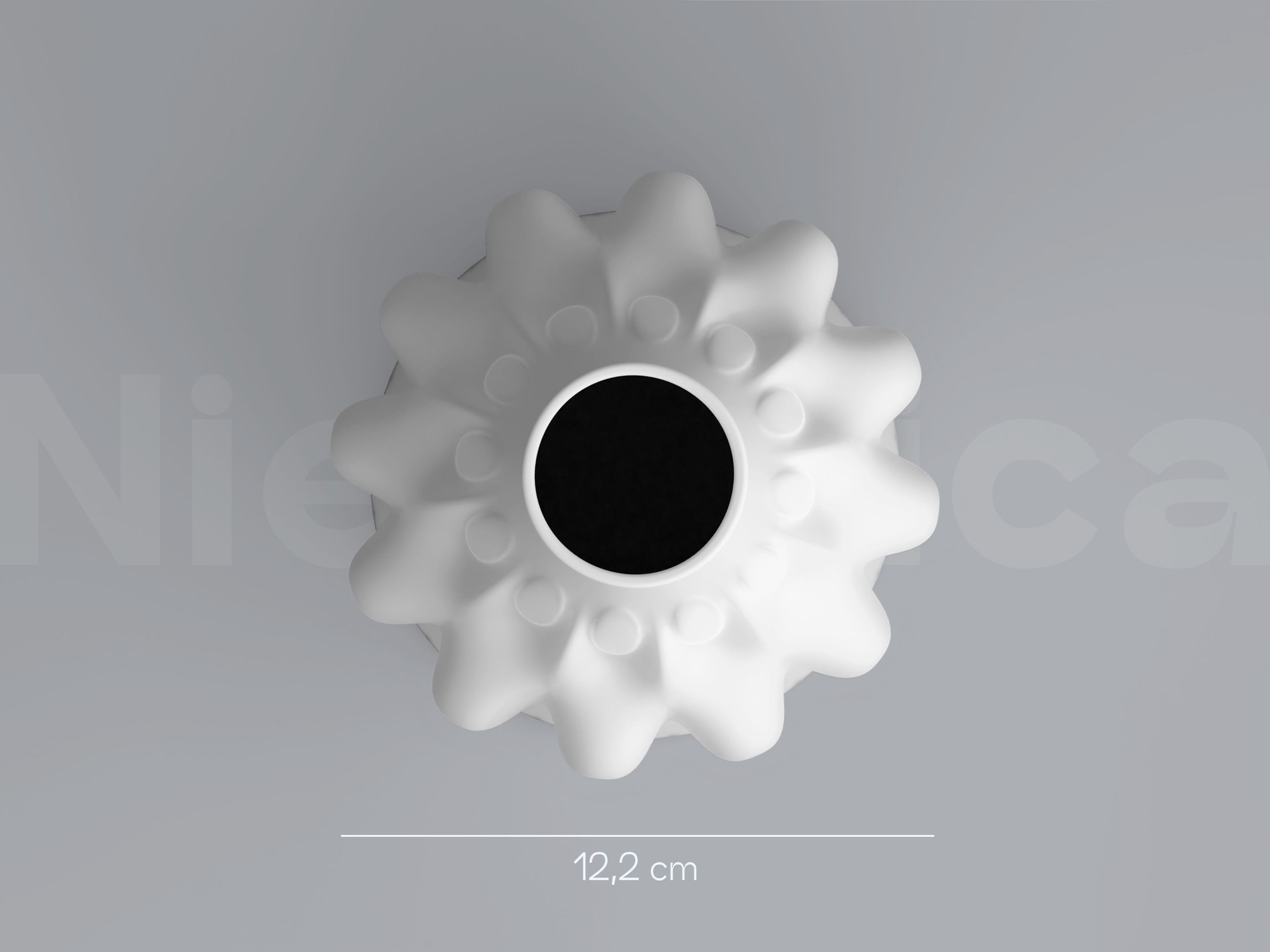 NIEDWICA VASE A-11 3D PRINTING VASE 3D MODEL 3D print model 3D print model_1