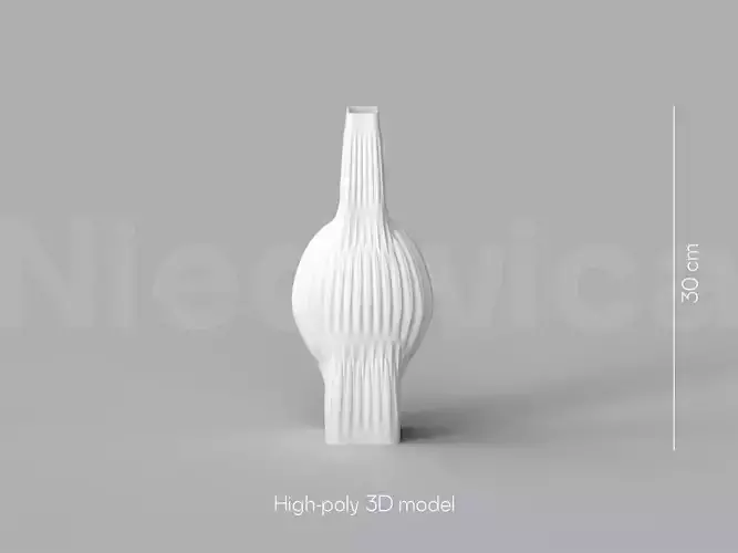 NIEDWICA VASE B-1 3D PRINTING VASE 3D MODEL 3D 
